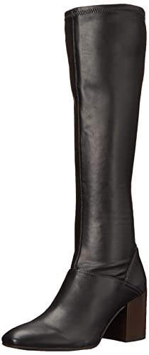 Franco Sarto Damen H4129s3002 Kniehohe Stiefel, Schwarz Stretch, 39 EU Weit von Franco Sarto