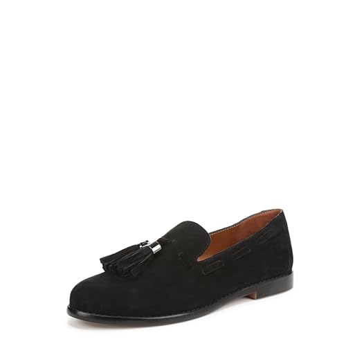 Franco Sarto Damen Hartlie Slipper, Schwarzes Wildleder, 39.5 EU Weit von Franco Sarto