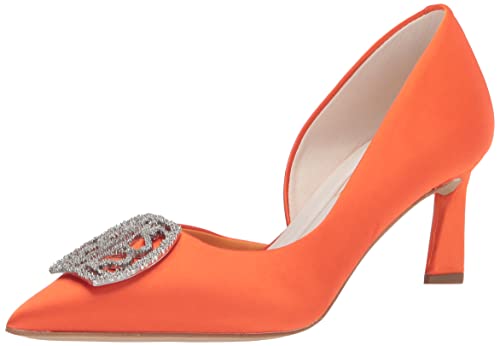 Franco Sarto Damen Hellbraun Pumps, Satin, Orange, 38 EU von Franco Sarto