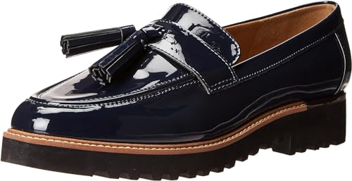 Franco Sarto Damen L-Carolynn Flacher Slipper, Navy, 40 EU von Franco Sarto