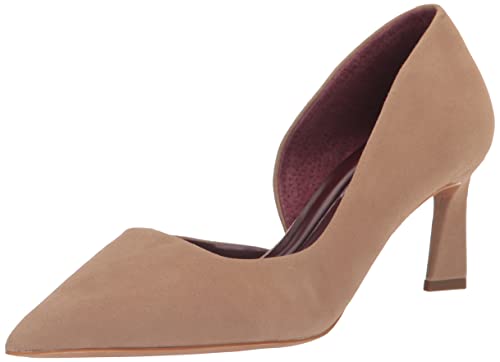 Franco Sarto Damen Tana spitzer Zehenpartie und mittelhohem Absatz Pumps, Taupe Beige Wildleder, 40 EU von Franco Sarto