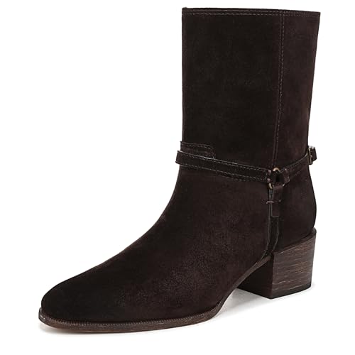 Franco Sarto Damen L-kian Stiefelette, Umber Brown Suede, 35.5 EU von Franco Sarto