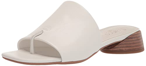 Franco Sarto Damen Loran Sandale, Weißes Leder, 40 EU von Franco Sarto