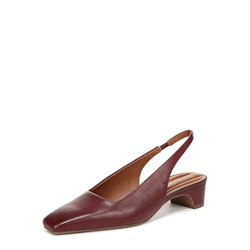 Franco Sarto Damen Lyanna Pumps, Bordo Red Leather, 40 EU von Franco Sarto