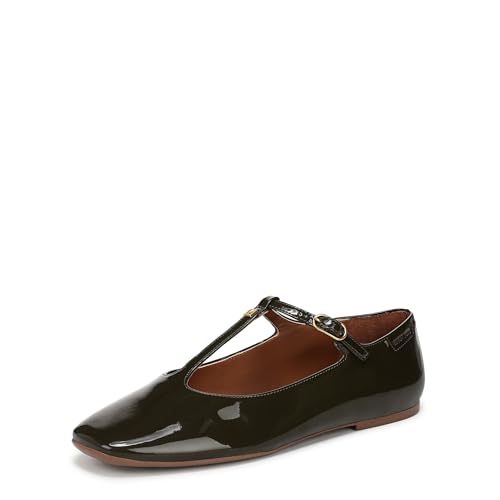 Franco Sarto Damen Marylee Mary Jane Schuh, Dunkelgrünes Lack-Kunstleder, 38 EU Franco Sarto Damen Marylee Mary Jane Schuh, Dunkelgrünes Lack-Kunstleder, 38 EU von Franco Sarto