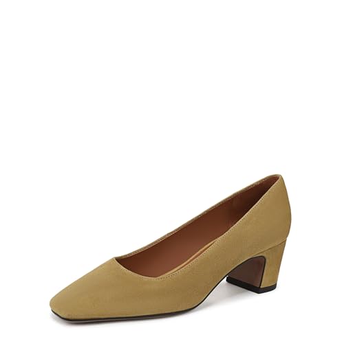 Franco Sarto Damen Salino Pumps, Senfbraunes Wildleder, 35 EU von Franco Sarto