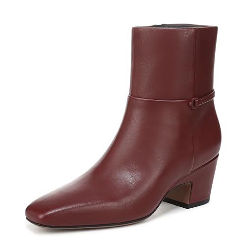 Franco Sarto Damen Saydie Stiefelette, Bordo Red Leather, 40 EU Weit Franco Sarto Damen Saydie Stiefelette, Bordo Red Leather, 40 EU Weit von Franco Sarto