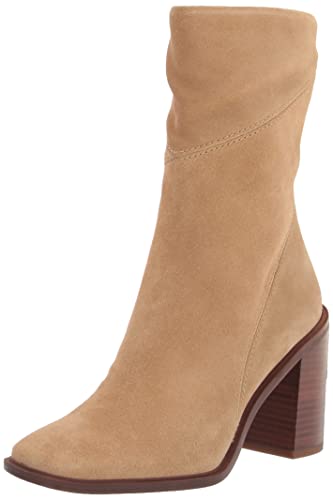 Franco Sarto Damen Stevie Halblange Stiefel, Cookie Tan Suede, 41 EU von Franco Sarto