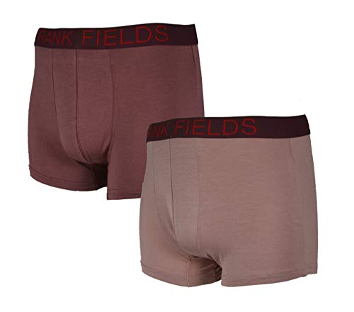 Frank Fields 2 Boxershorts Gr. 6/L Bordeaux aus Bambusviskose eng anliegend anschmiegsam und atmungsaktiv tolle Unifarben von Frank Fields