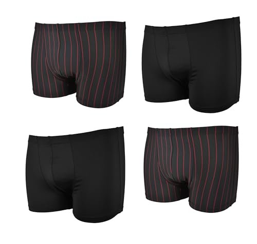 Frank Fields 4 Boxershorts Herren Boxer 8/XXL - Mix 10 - Herren Retropants Baumwolle Boxershorts Herren Pack boxerschorts Unterhosen 3XL 4XL von Frank Fields