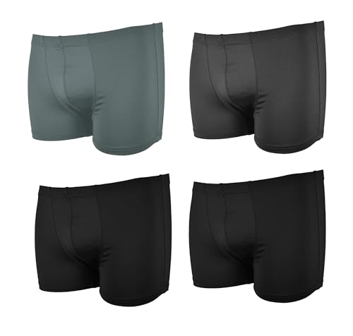 Frank Fields 4 Stück Boxershorts Mikropolyester anschmiegsam atmungsaktiv eng anliegende Retro 7/XL, Mix 39 Frank Fields 4 Stück Boxershorts Mikropolyester anschmiegsam atmungsaktiv eng anliegende Retro 7/XL, Mix 39 von Frank Fields