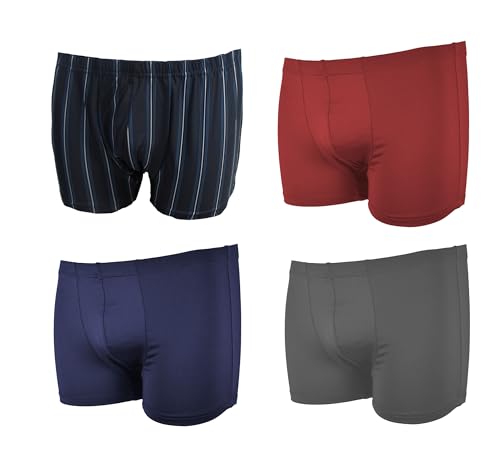 Frank Fields 4 Stück Herren Retro Boxershorts Mikropolyester anschmiegsam atmungsaktiv 3XL - Mix 55 Frank Fields 4 Stück Herren Retro Boxershorts Mikropolyester anschmiegsam atmungsaktiv 3XL - Mix 55 von Frank Fields