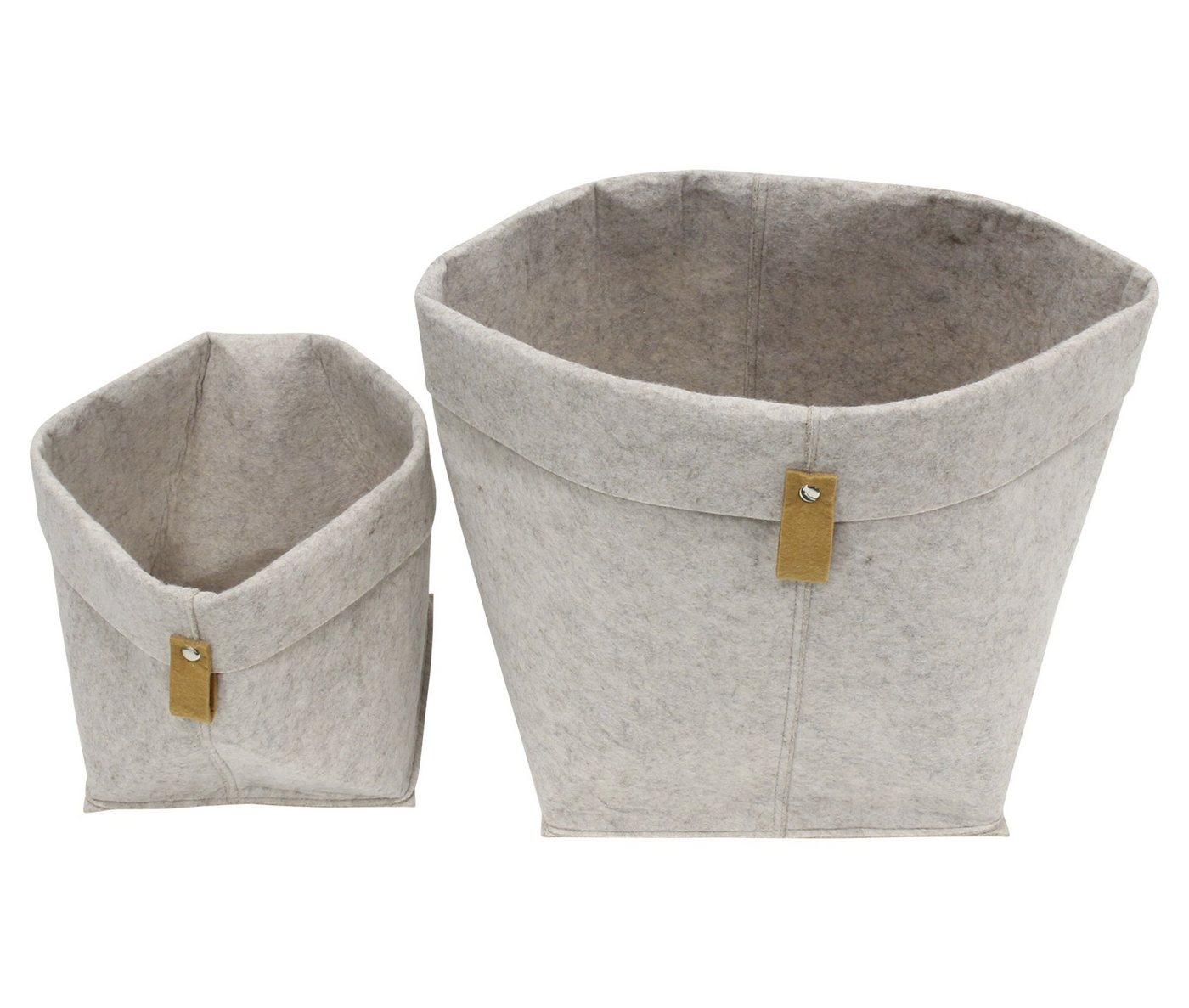Frank Flechtwaren Schultertasche, Filztasche Pure 2er Set Frank Flechtwaren Schultertasche, Filztasche Pure 2er Set von Frank Flechtwaren