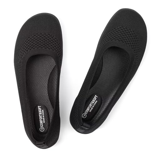 Frank Mully Flache Schuhe Damen Wide Toe Box Shoes, Schwarz, 37 EU Frank Mully Flache Schuhe Damen Wide Toe Box Shoes, Schwarz, 37 EU von Frank Mully