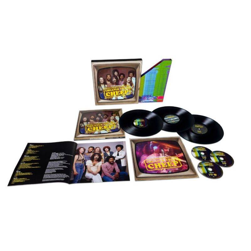 Cheaper than cheap (Super Deluxe Edition) von Frank Zappa - 3-LP & Blu-ray & 2-CD (Boxset, Limited Edition, Standard, Super Deluxe Edition) von Frank Zappa
