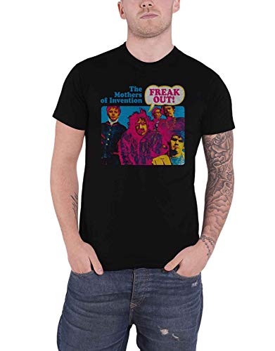 Frank Zappa T Shirt Drowning Witch Logo Nue offiziell Herren Schwarz L von Frank Zappa