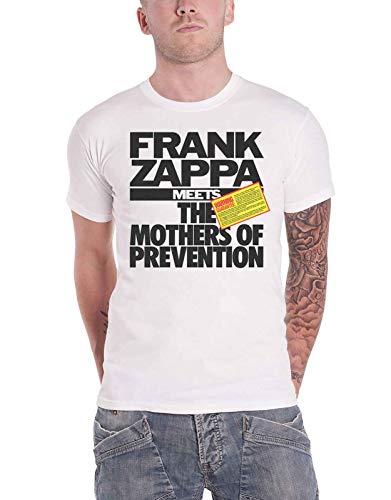 Frank Zappa T Shirt Meets The Mothers of Prevention Nue offiziell Herren Weiß XL von Frank Zappa