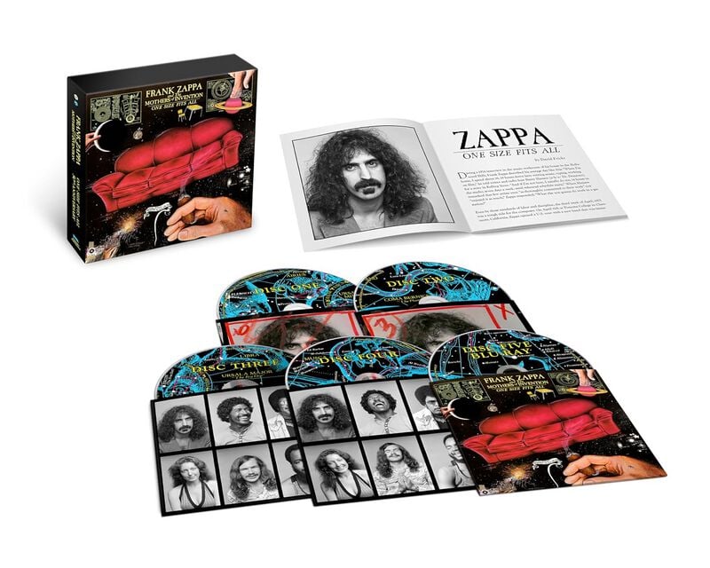 Frank Zappa and the Mothers of Invention: One Size fits all von Frank Zappa - 4-CD & Blu-ray (Box, Re-Release) von Frank Zappa