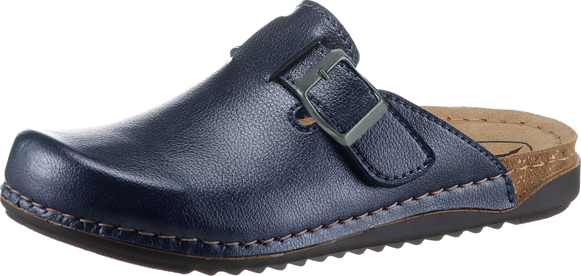 Sieh an! Damen Clog marine von Franken Schuhe