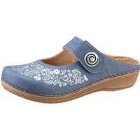 Witt Weiden Damen Clogs jeansblau von Franken Schuhe