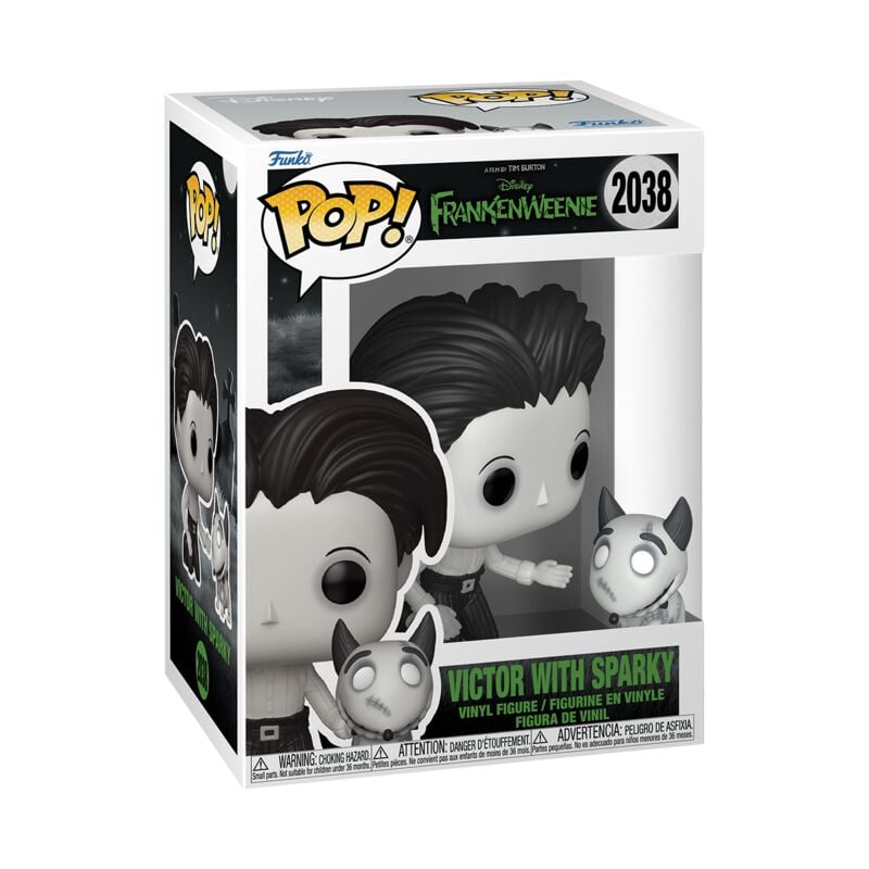 Frankenweenie - Victor With Sparky Vinyl Figur 2038 - Funko Pop! Figur - Funko Shop Deutschland - Lizenzierter Fanartikel Frankenweenie - Victor With Sparky Vinyl Figur 2038 - Funko Pop! Figur - Funko Shop Deutschland - Lizenzierter Fanartikel von Frankenweenie