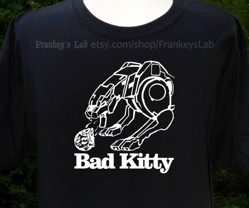 Bad Kitty-T-Shirt von FrankeysLab