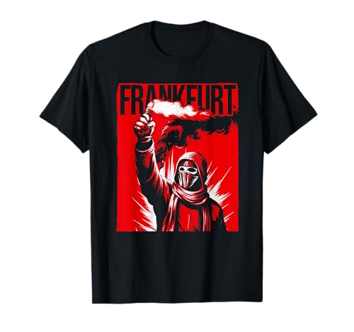 Frankfurt Geschenk Herren Damen Frankfurter Hooligan Ultras T-Shirt von Frankfurt Tshirt Herren Kinder Damen Frankfurter