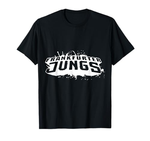 Frankfurt Ultra Shop Frankfurter Jungs Ultra T-Shirt, Herren, Schwarz, S, Kurzarm, Klassische Passform, T-Shirt, Frankfurt Ultra T-Shirt von Frankfurt Ultra Shop