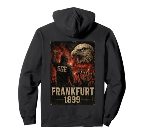 Frankfurt T-Shirt für Frankfurter Jungs & Patrioten FFM Pullover Hoodie von Frankfurter Shop IBK Ultras Herren & Jungs