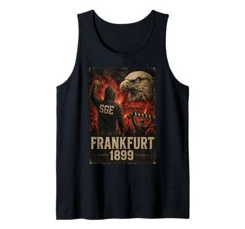 Frankfurt T-Shirt für Frankfurter Jungs & Patrioten FFM Tank Top von Frankfurter Shop IBK Ultras Herren & Jungs