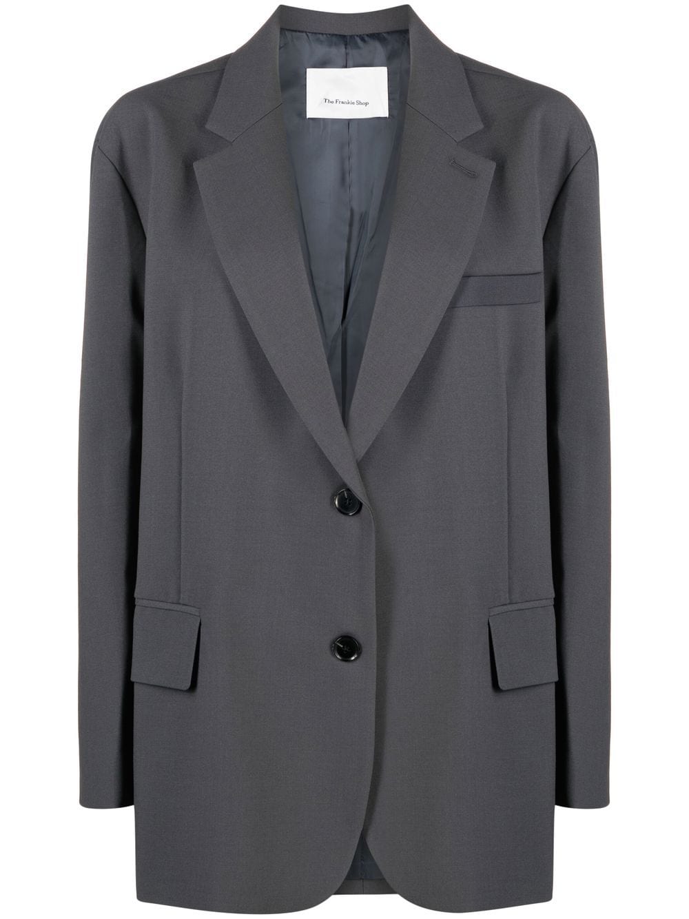 The Frankie Shop Einreihiger Bea Blazer - Grau von The Frankie Shop