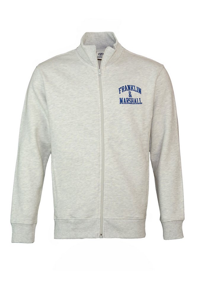 Franklin & Marshall Sweatjacke Jacke Sweatjacke BRUSHED COTTON FLEECE mit (1-tlg) von Franklin & Marshall