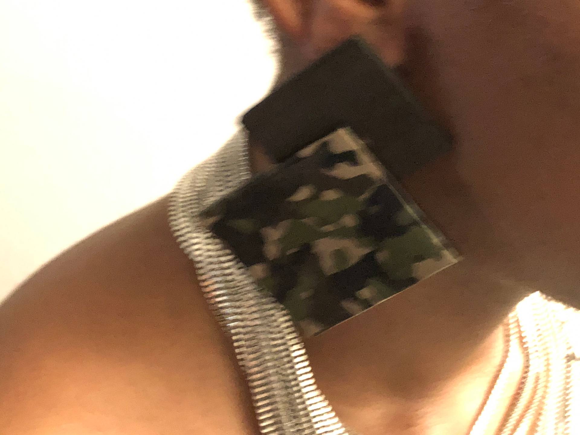 Armee Müdigkeit Doppel Quadrat Ohrring Armee Müdigkeit Doppel Quadrat Ohrring von FranklyFinessed