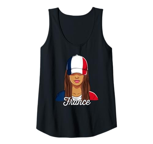 Damen Frankreich Frau Franzose Tank Top Damen Frankreich Frau Franzose Tank Top von Frankreich Geschenke
