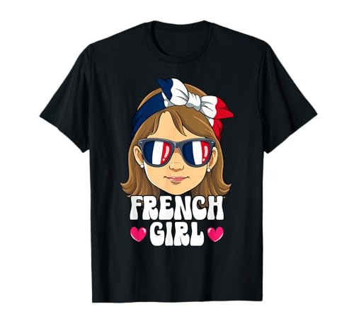 French Girl Frankreich T-Shirt French Girl Frankreich T-Shirt von Frankreich Geschenke