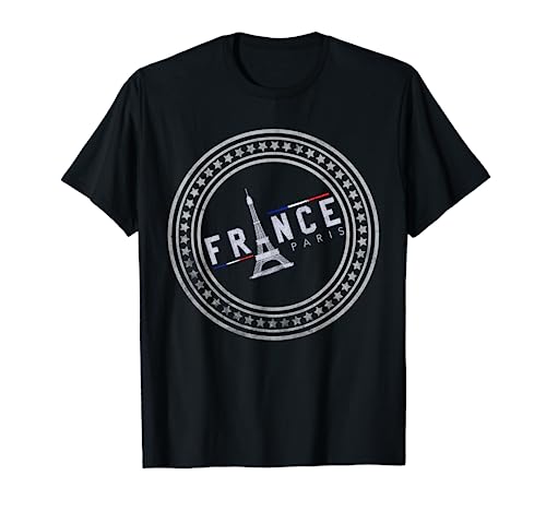 Paris Eiffelturm Urlaub Frankreich Souvenir Herren Damen T-Shirt von Frankreich Souvenir Eiffelturm Paris