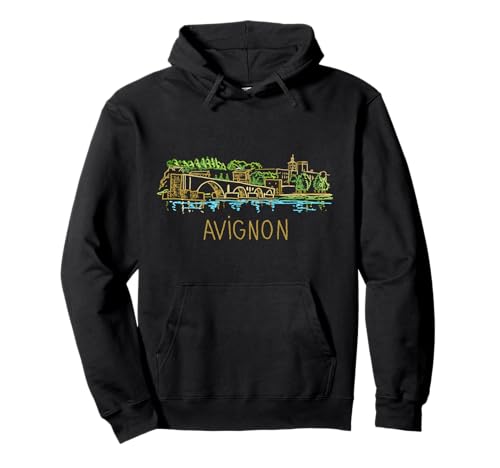 Avignon Frankreich Kunstgeschenk Männer Frauen Pullover Hoodie Avignon Frankreich Kunstgeschenk Männer Frauen Pullover Hoodie von Frankreich Städte