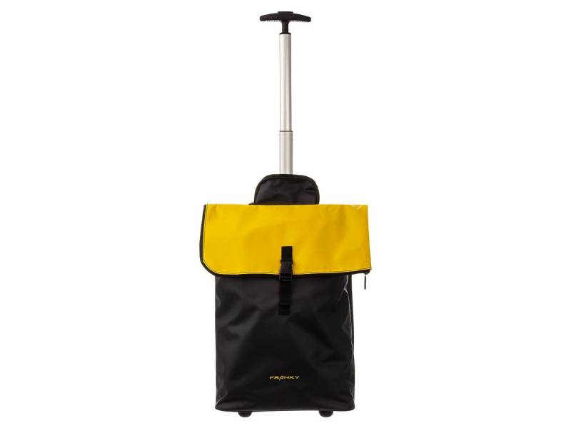 Franky Einkaufstrolley ER09T Einkaufsroller Einkaufstrolley Fahrradtasche Klicksystem, 29 l, Fahrradtasche von Franky