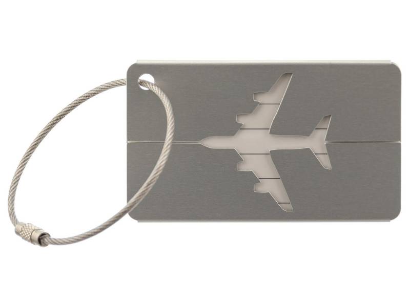 Franky Gepäckanhänger LT3 Reise Kofferanhänger Gepäckanhänger Namensschild (1-St) Kofferanhänger von Franky