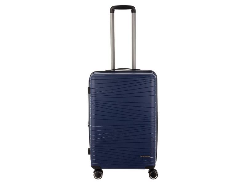 Franky Koffer PP14/19 Spinner 65er mit TSA-Zahkenschloss und Dehnfalte, 4 Rollen, vier 360° Doppelrollen mit Stoßdämpfern von Franky