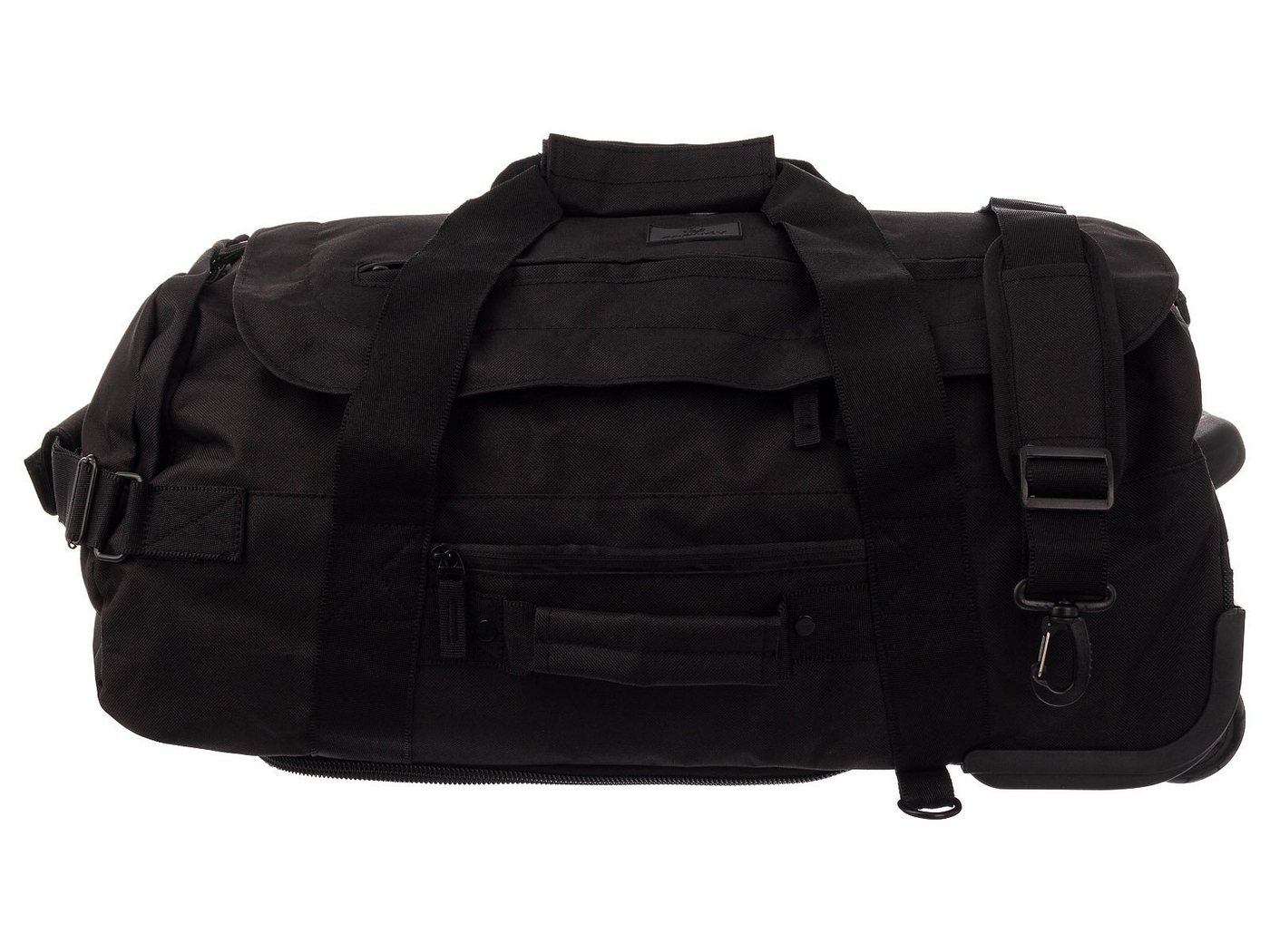 Franky Reisetasche RT42L Rolllenreisetasche faltbar schwarz (ein Stück, 1-tlg., ca. B/H/T 62/29/35 cm), faltbar,kein Gestänge von Franky