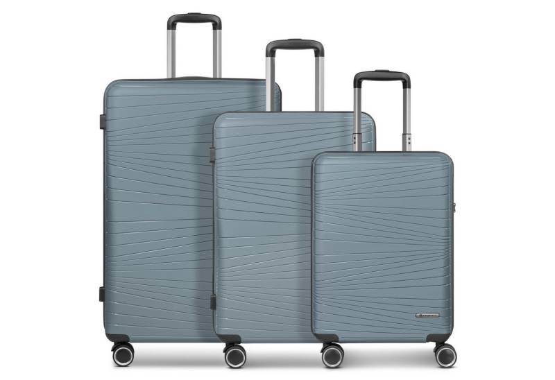 Franky Trolleyset Dallas 3.0, 4 Rollen, (3-teilig, 3 tlg), Polypropylen von Franky