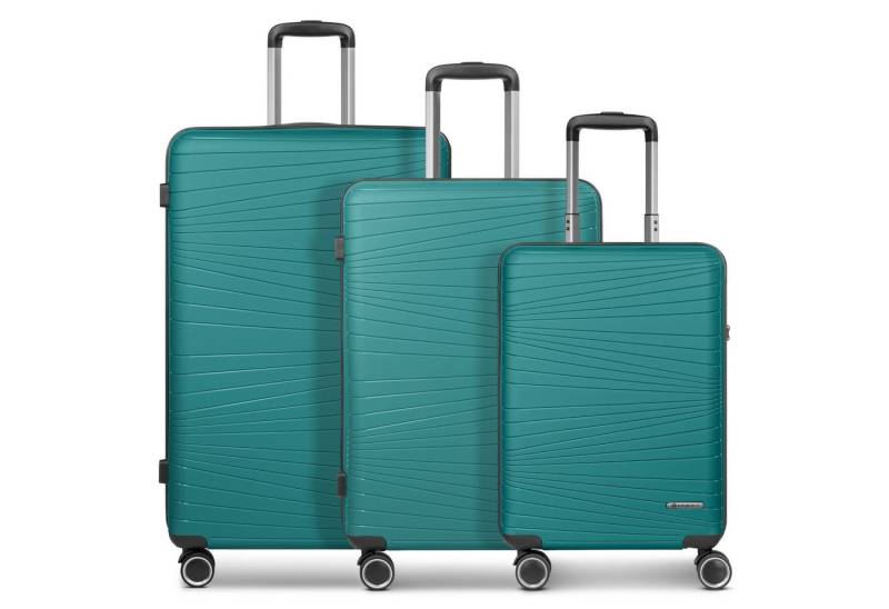 Franky Trolleyset Dallas 3.0, 4 Rollen, (3-teilig, 3 tlg), Polypropylen von Franky