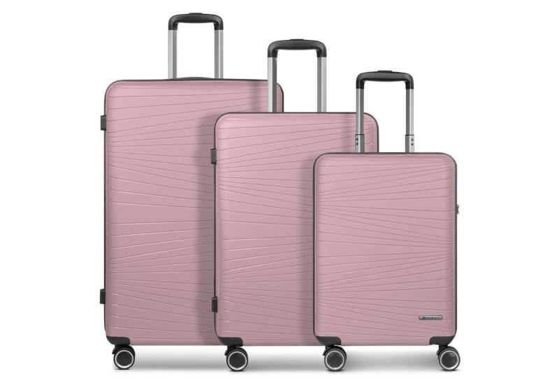 Franky Trolleyset Dallas 3.0, 4 Rollen, (3-teilig, 3 tlg), Polypropylen von Franky