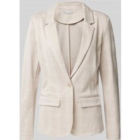 Fransa Blazer mit Glencheck-Muster in Beige, Größe L von Fransa