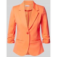 Fransa Blazer mit Leistentaschen Modell 'ZABLAZER 1' in Orange, Größe M von Fransa