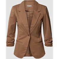 Fransa Blazer mit Leistentaschen Modell 'ZABLAZER' in Cognac, Größe XS von Fransa