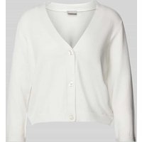 Fransa Cardigan mit V-Ausschnitt Modell 'Clia' in Weiss, Größe XL von Fransa