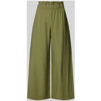 Fransa Regular Fit Culotte mit elastischem Bund Modell 'Hot' in Khaki, Größe L von Fransa