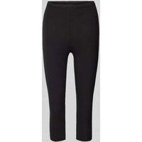 Fransa Slim Fit Leggings mit verkürztem Schnitt Modell 'Zokos' in Black, Größe S von Fransa